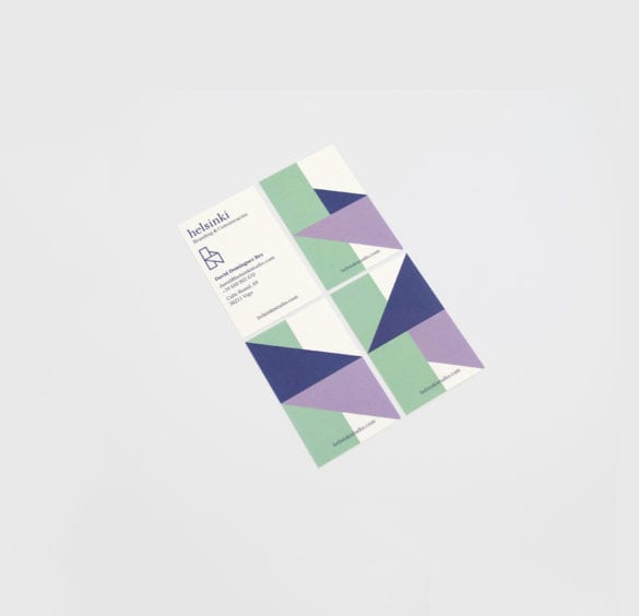 Vertical Business Cards