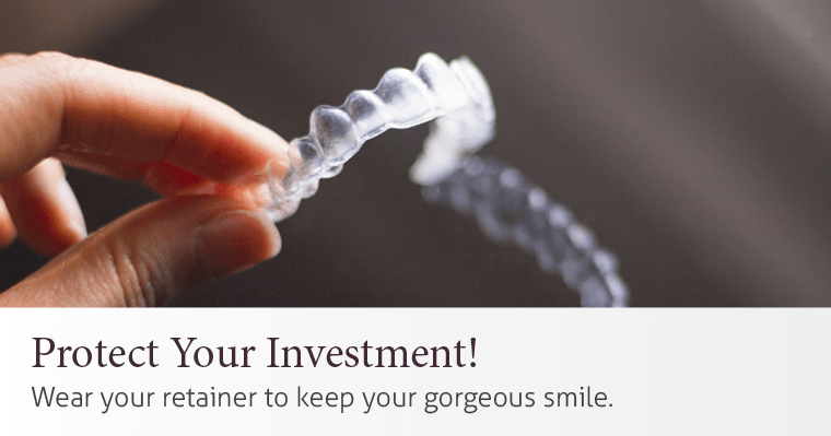 Why wearing a retainer is important