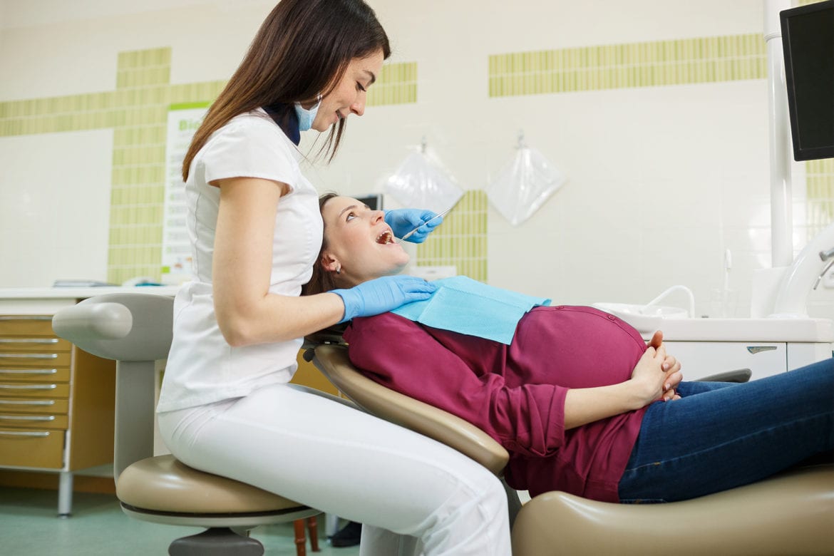dental visit while pregnant