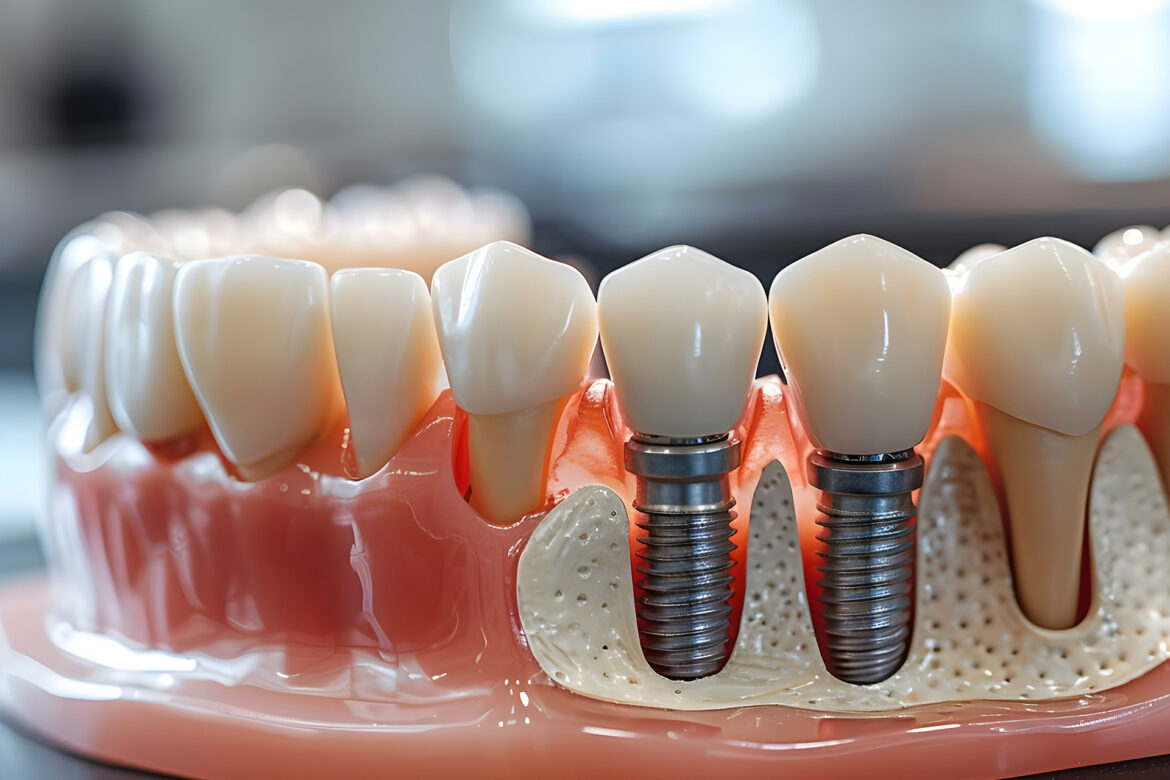 Dental Implants 3-D Model